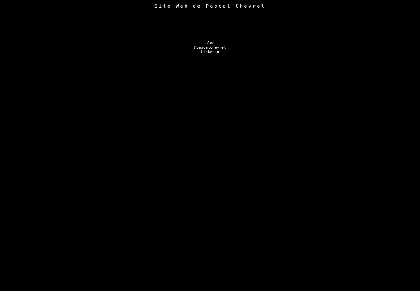 Screenshot of chevrel.org