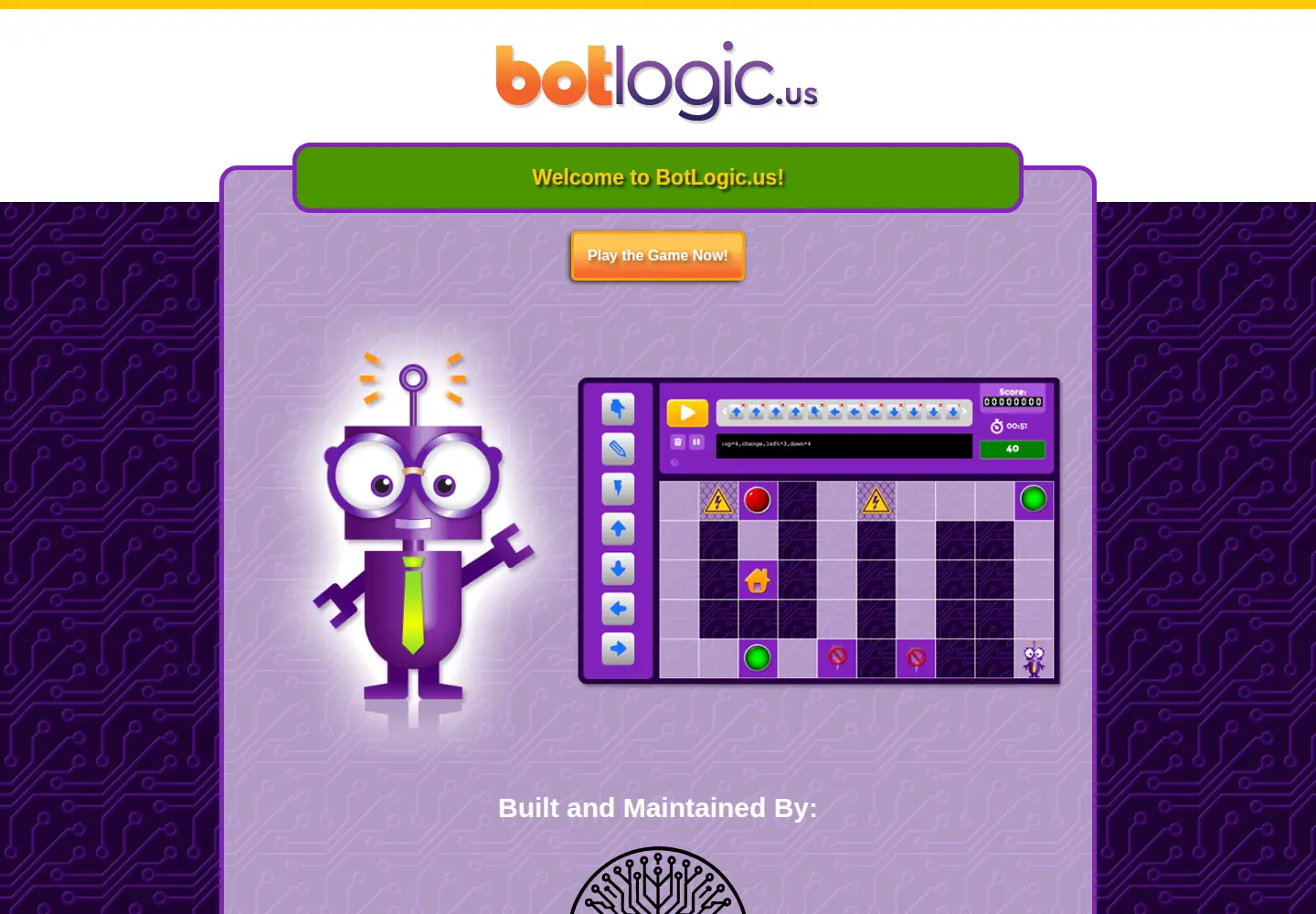 Screenshot of botlogic.us