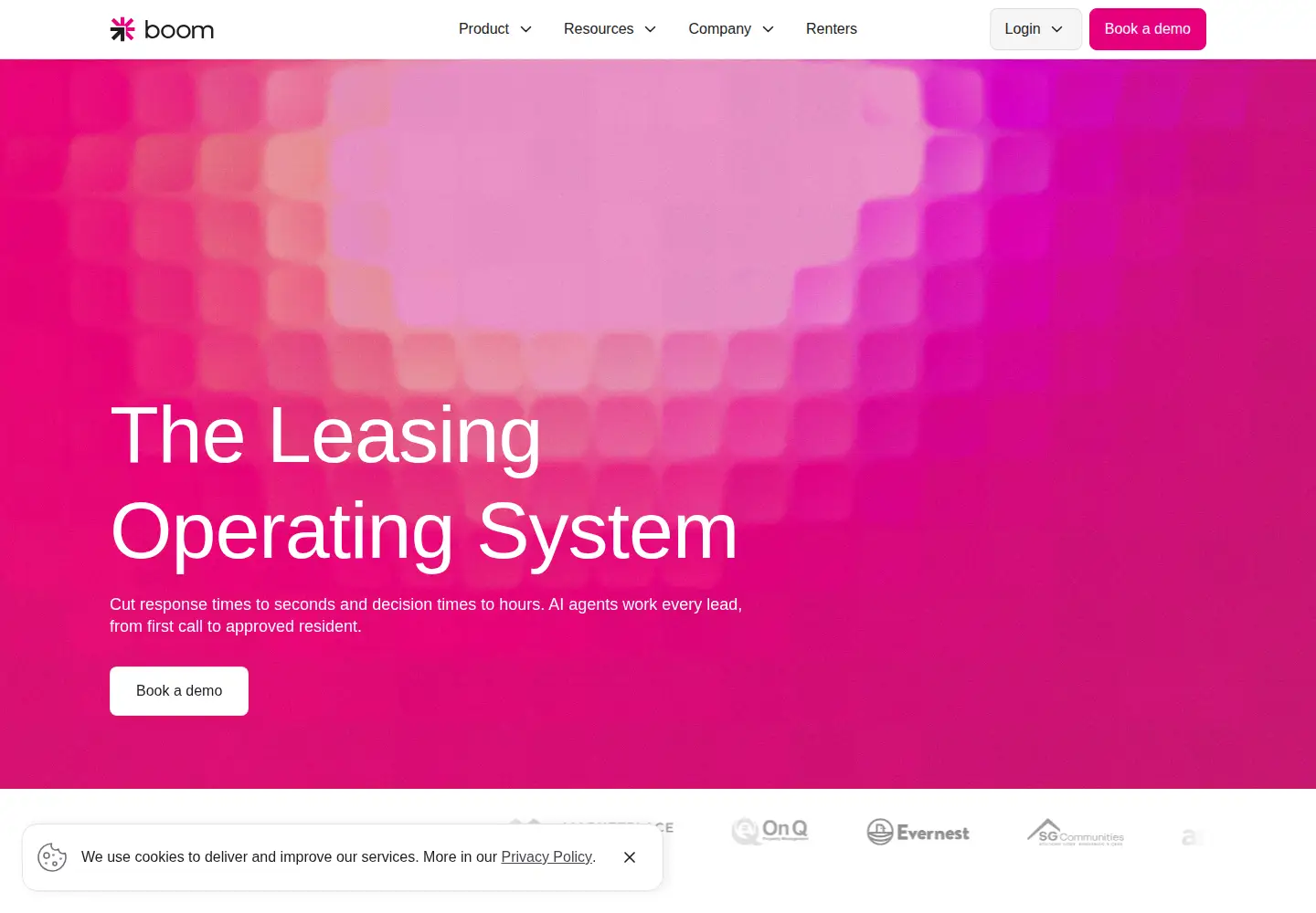 Screenshot of boompay.app