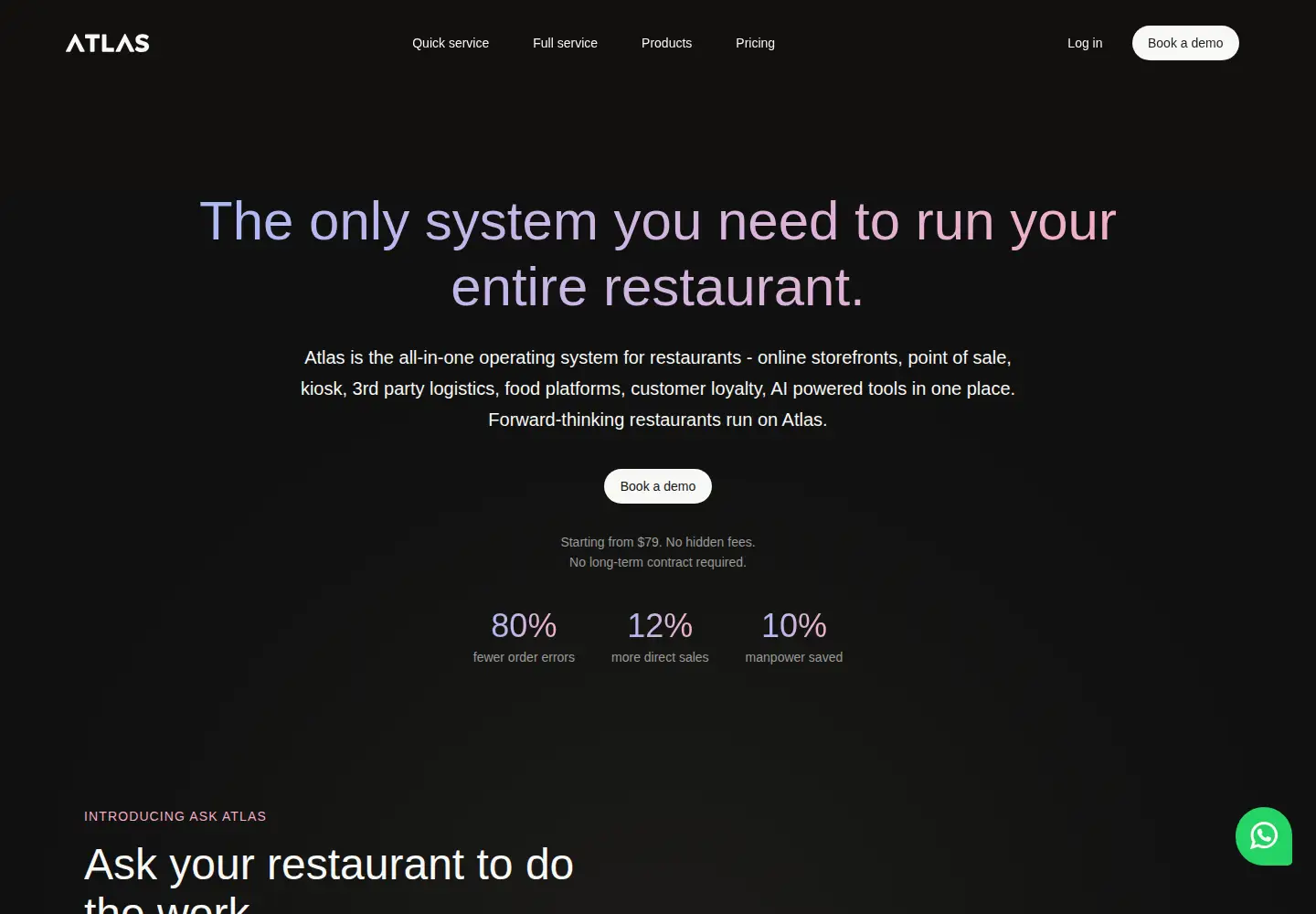 Screenshot of atlas.kitchen
