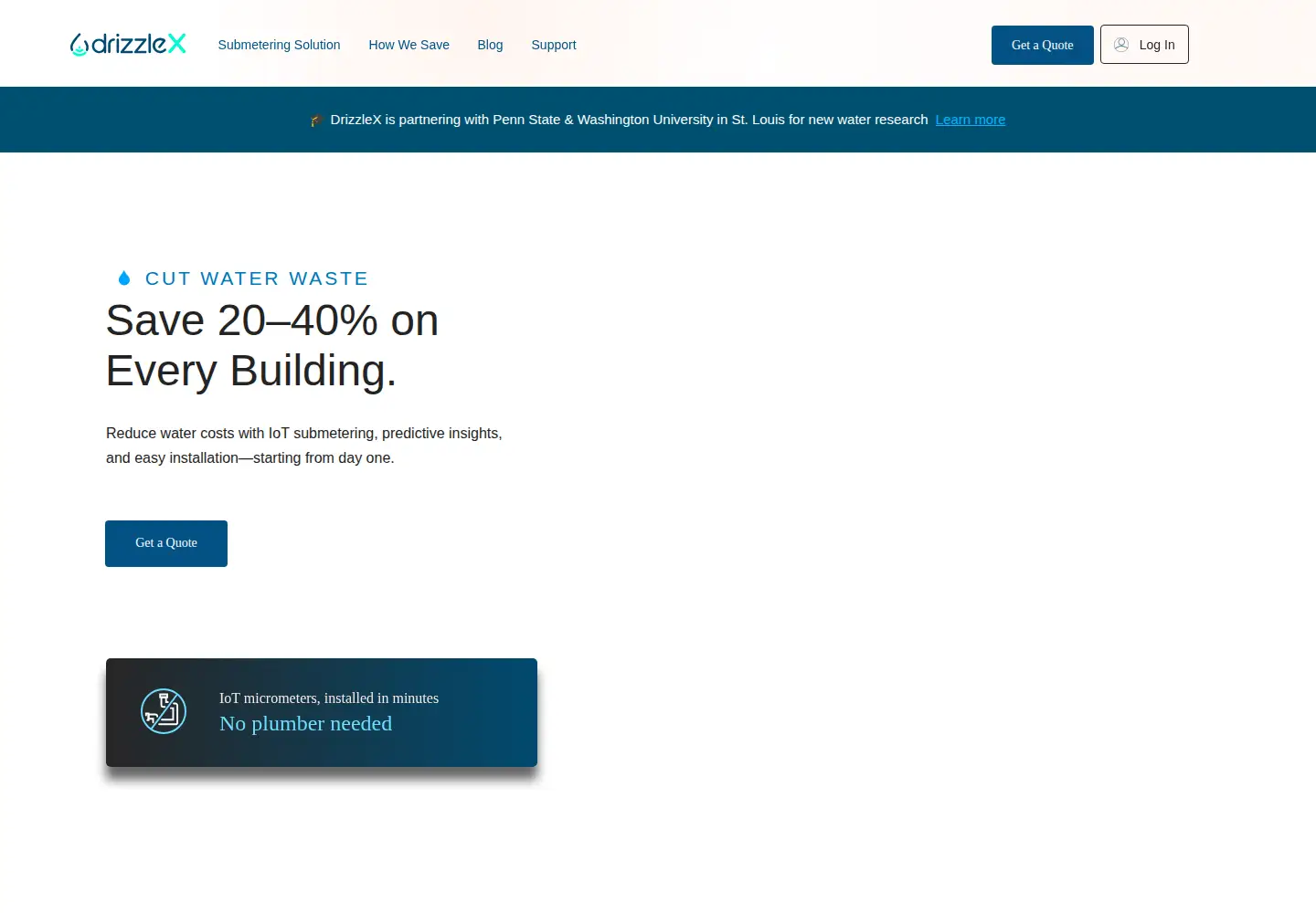 Screenshot of drizzlex.com