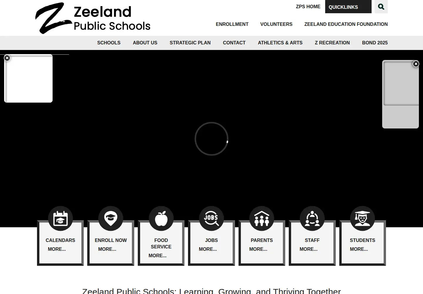 Screenshot of zps.org
