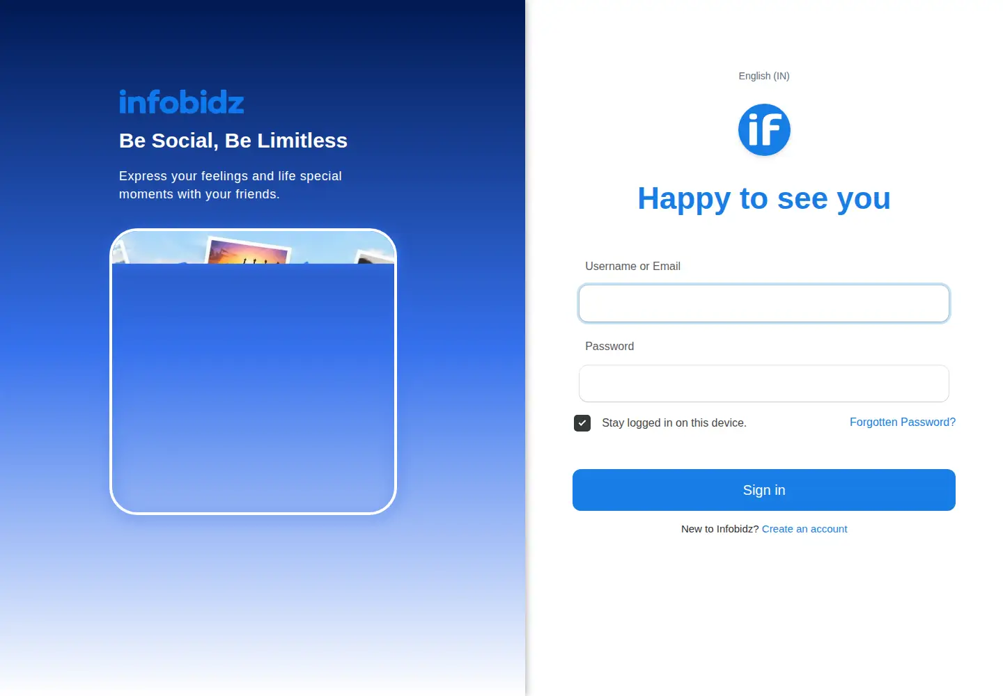 Screenshot of infobidz.fun