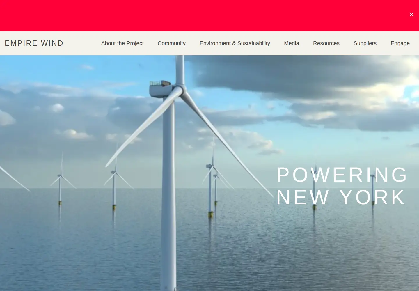 Screenshot of empirewind.com