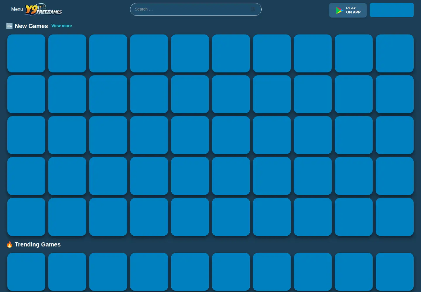 Screenshot of y9freegames.com