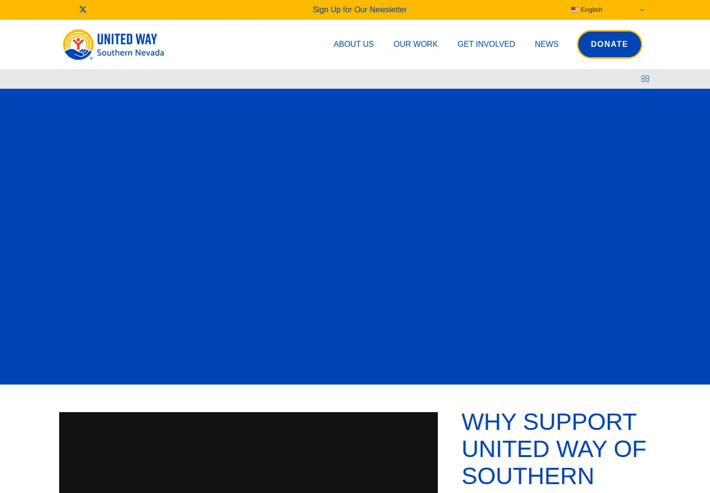 Screenshot of uwsn.org