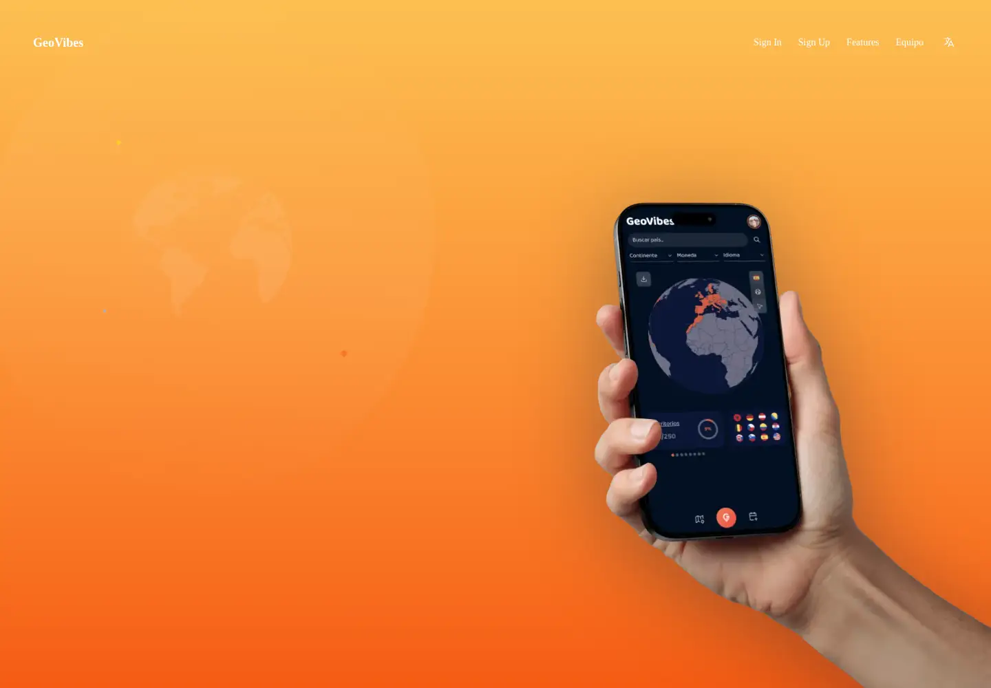 Screenshot of geovibes.com