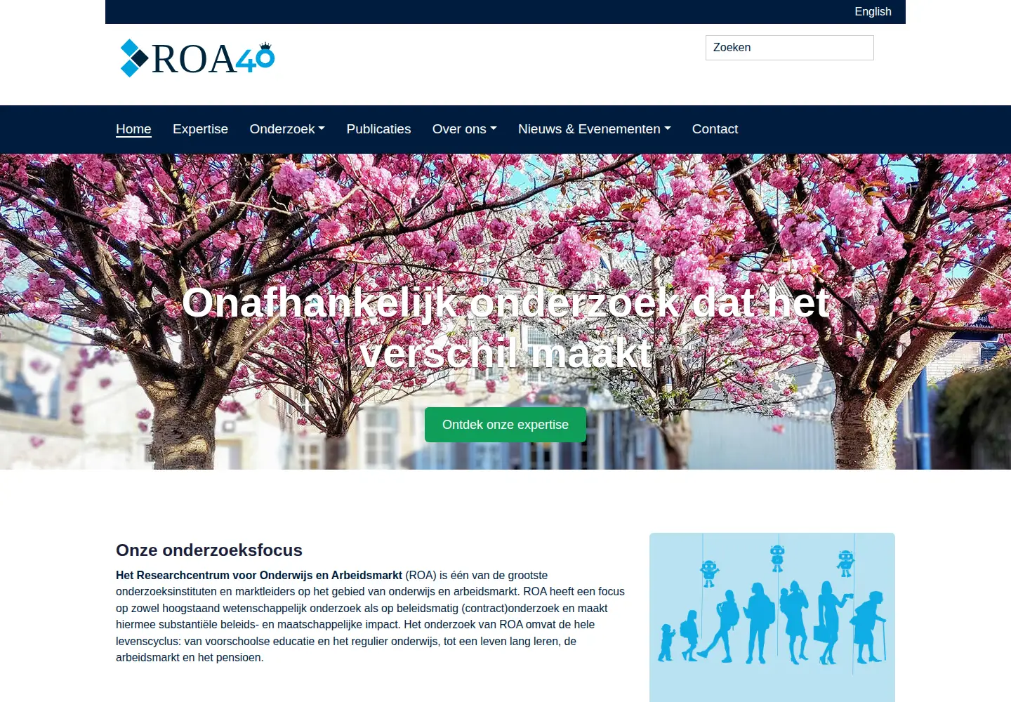 Screenshot of roa.nl