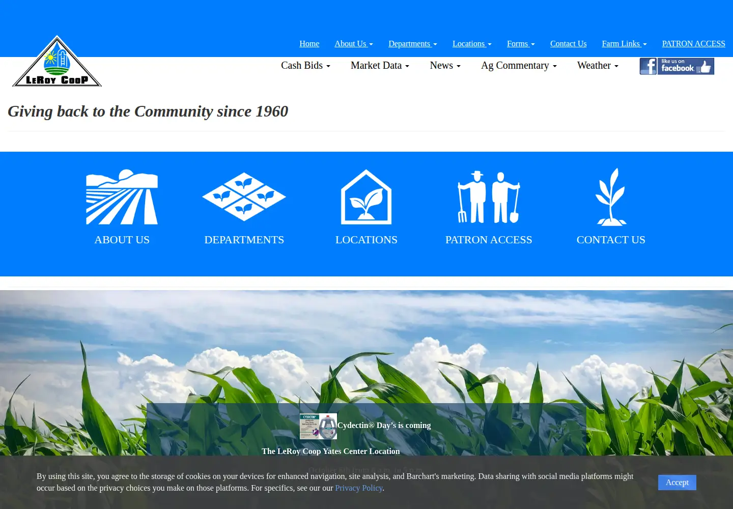 Screenshot of leroycoop.coop