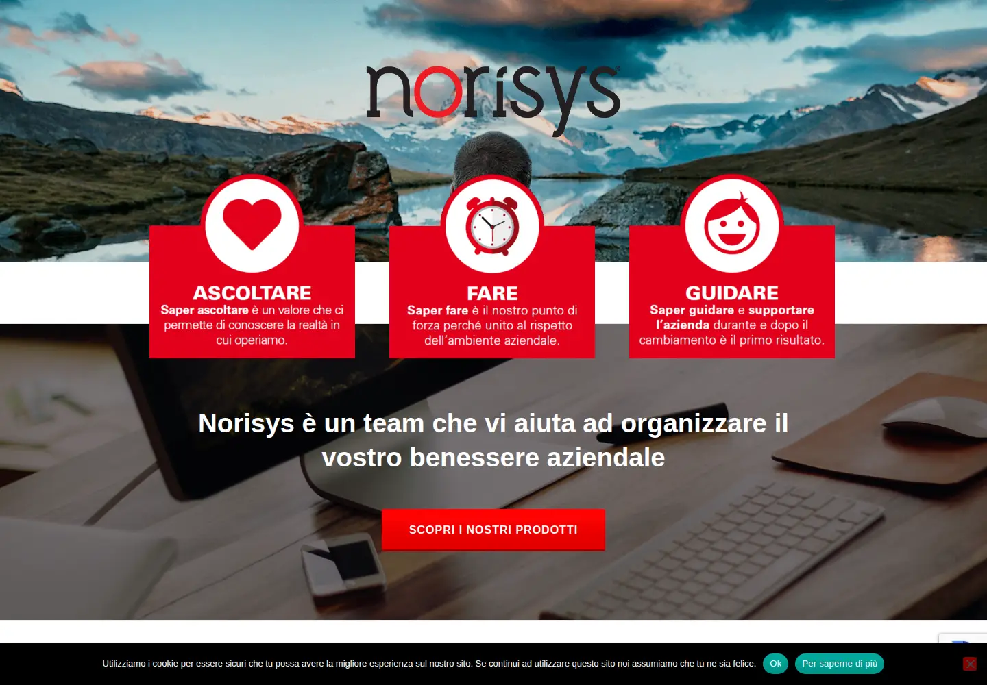 Screenshot of norisys.it