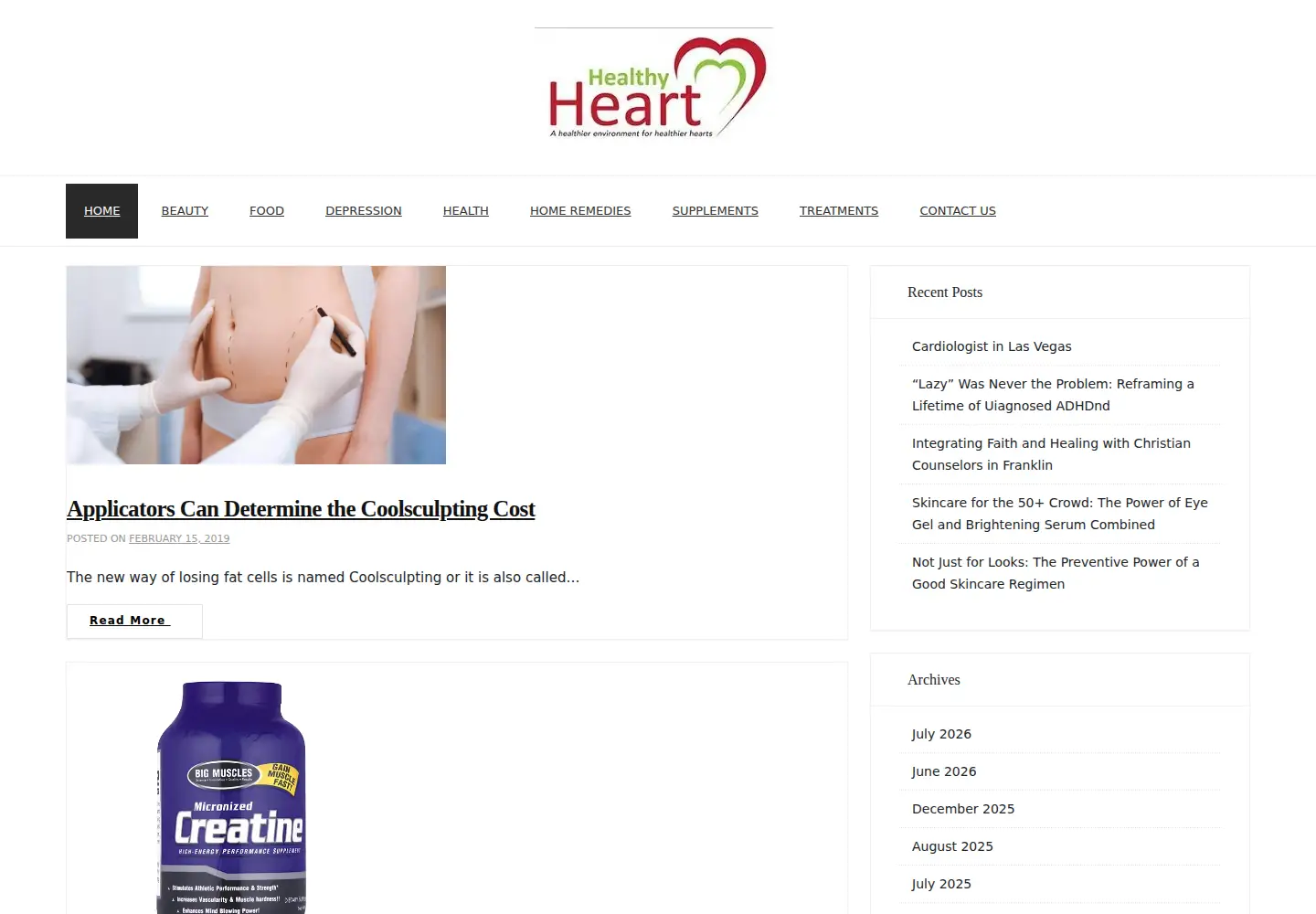 Screenshot of deadheartstudio.com