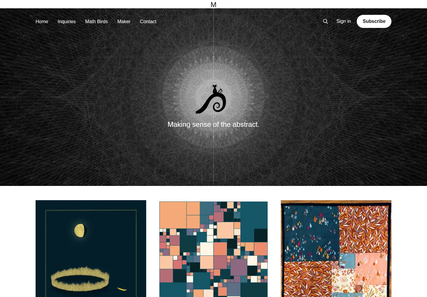 Captured homepage of fractalkitty.com in the current scan
