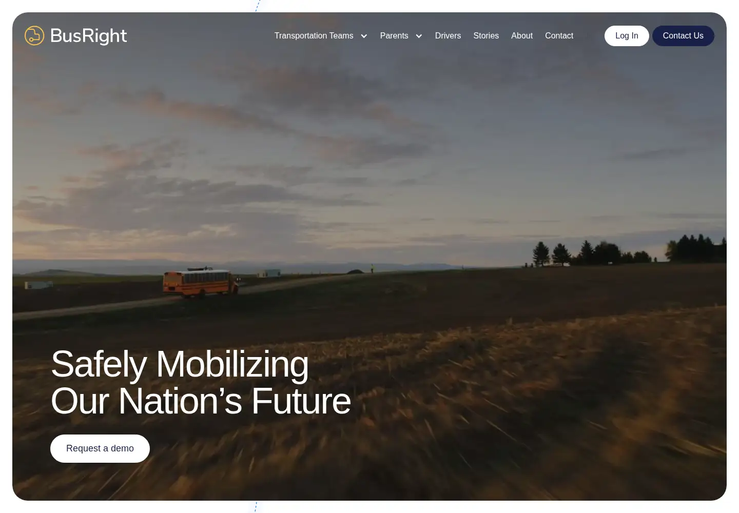 Screenshot of busright.com
