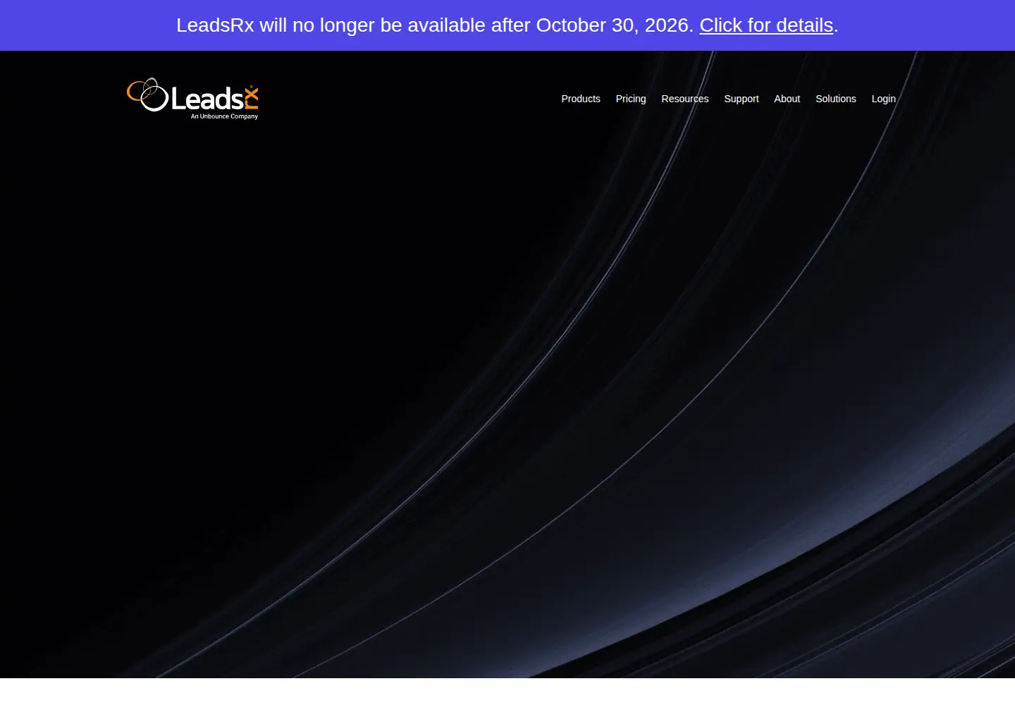 Screenshot of leadsrx.com