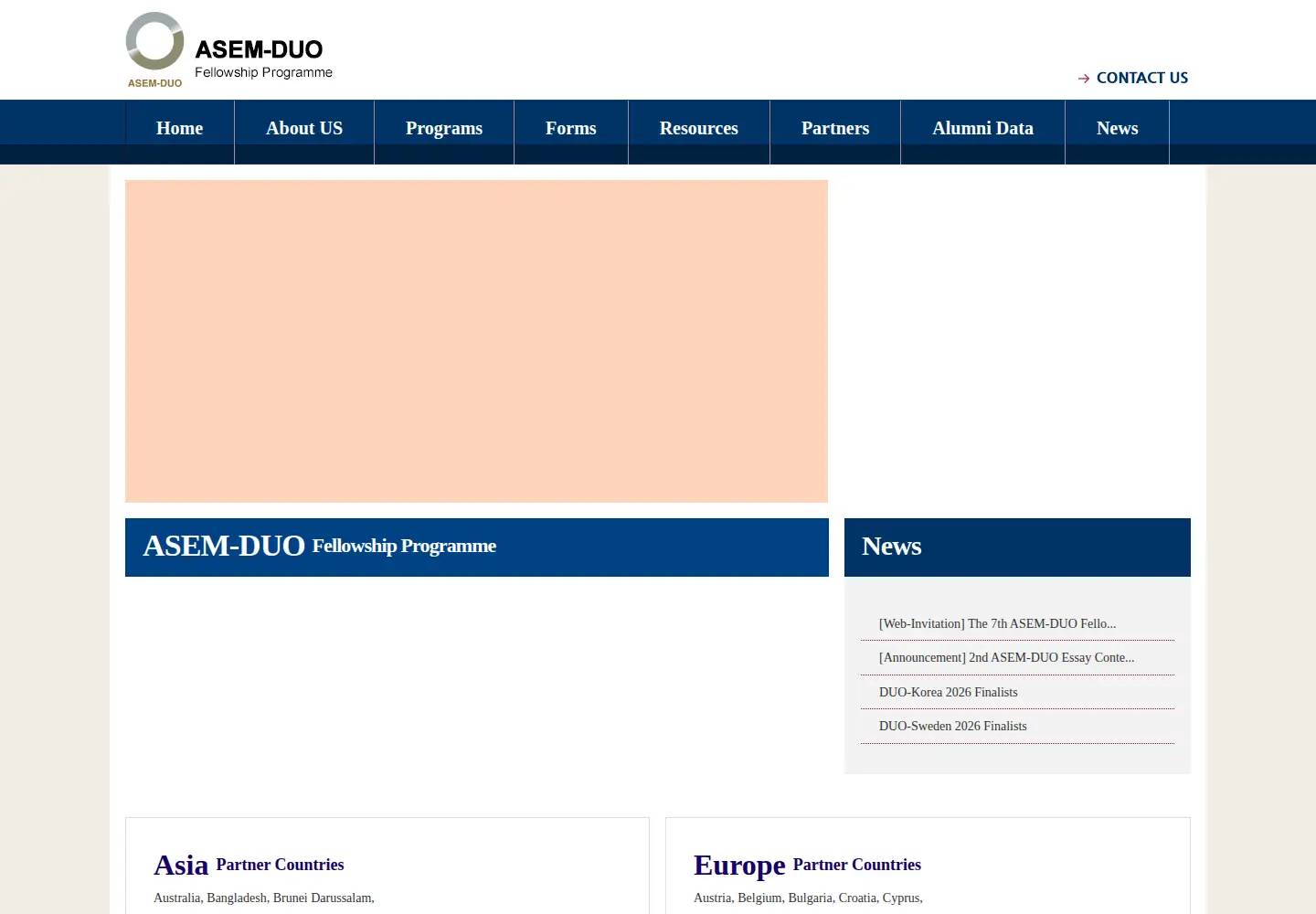 Screenshot of asemduo.org