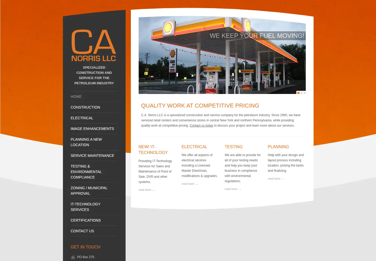 Screenshot of canorris.com