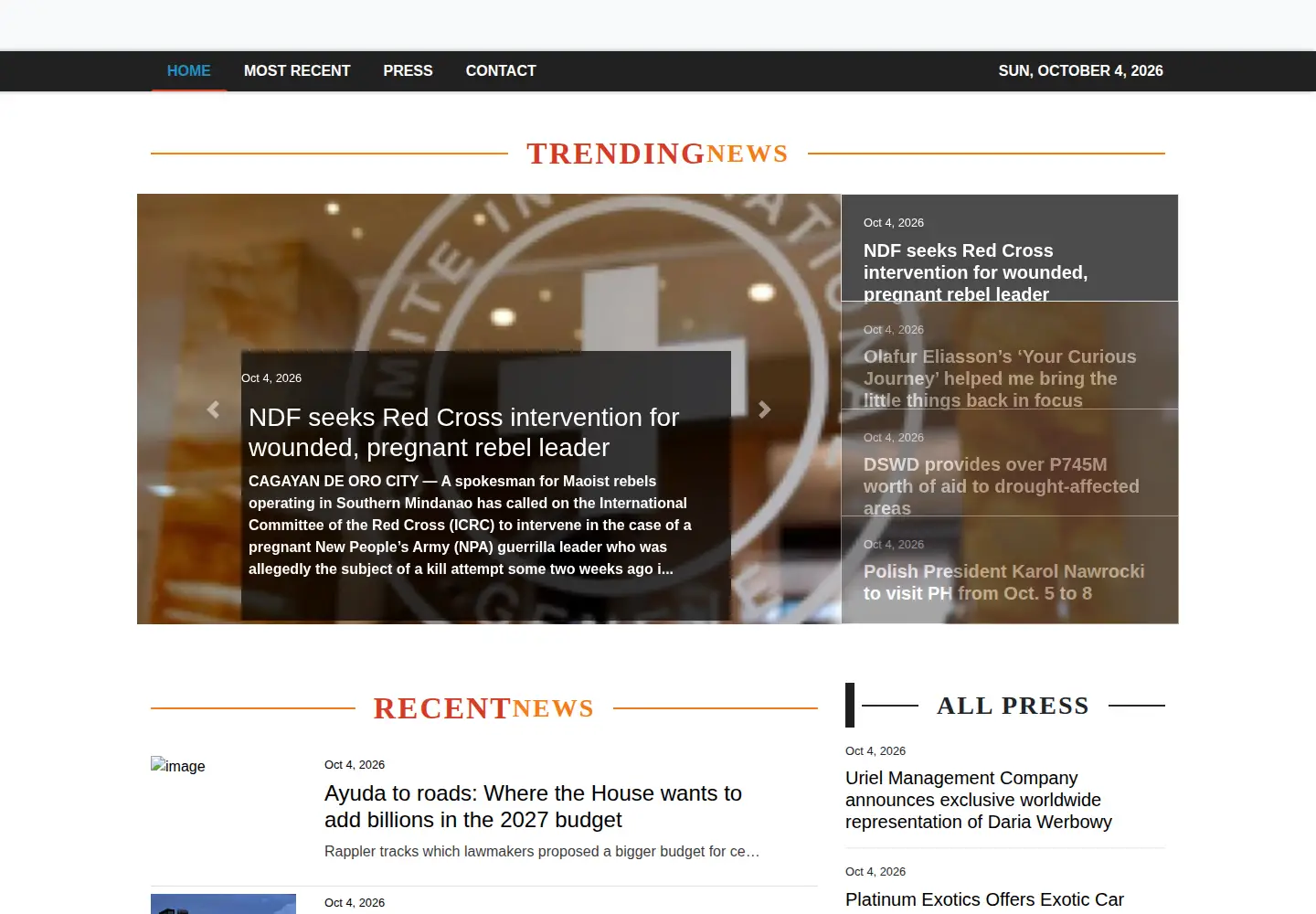 Screenshot of utaraselatan.com
