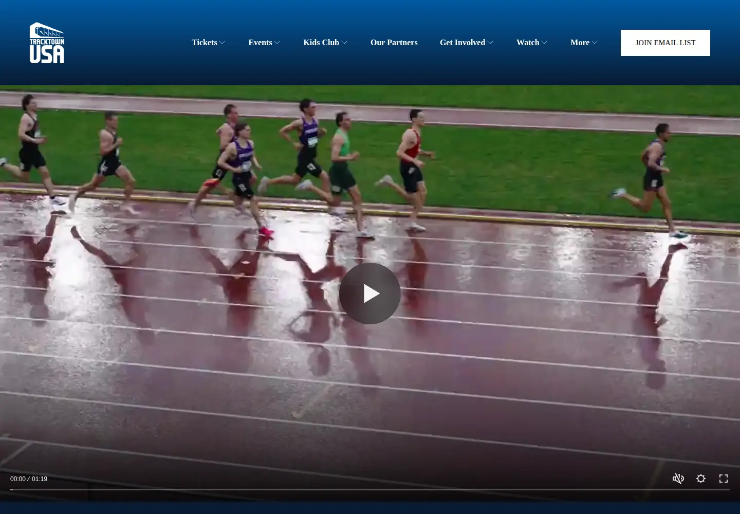 Screenshot of gotracktownusa.com
