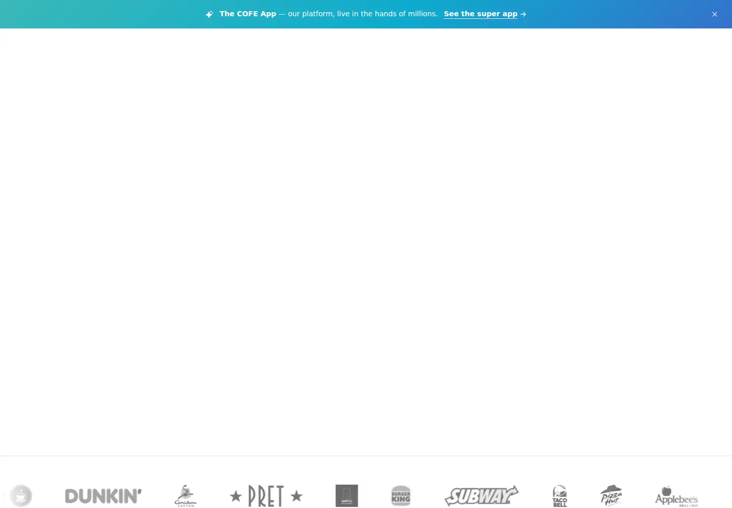 Screenshot of cofeapp.com