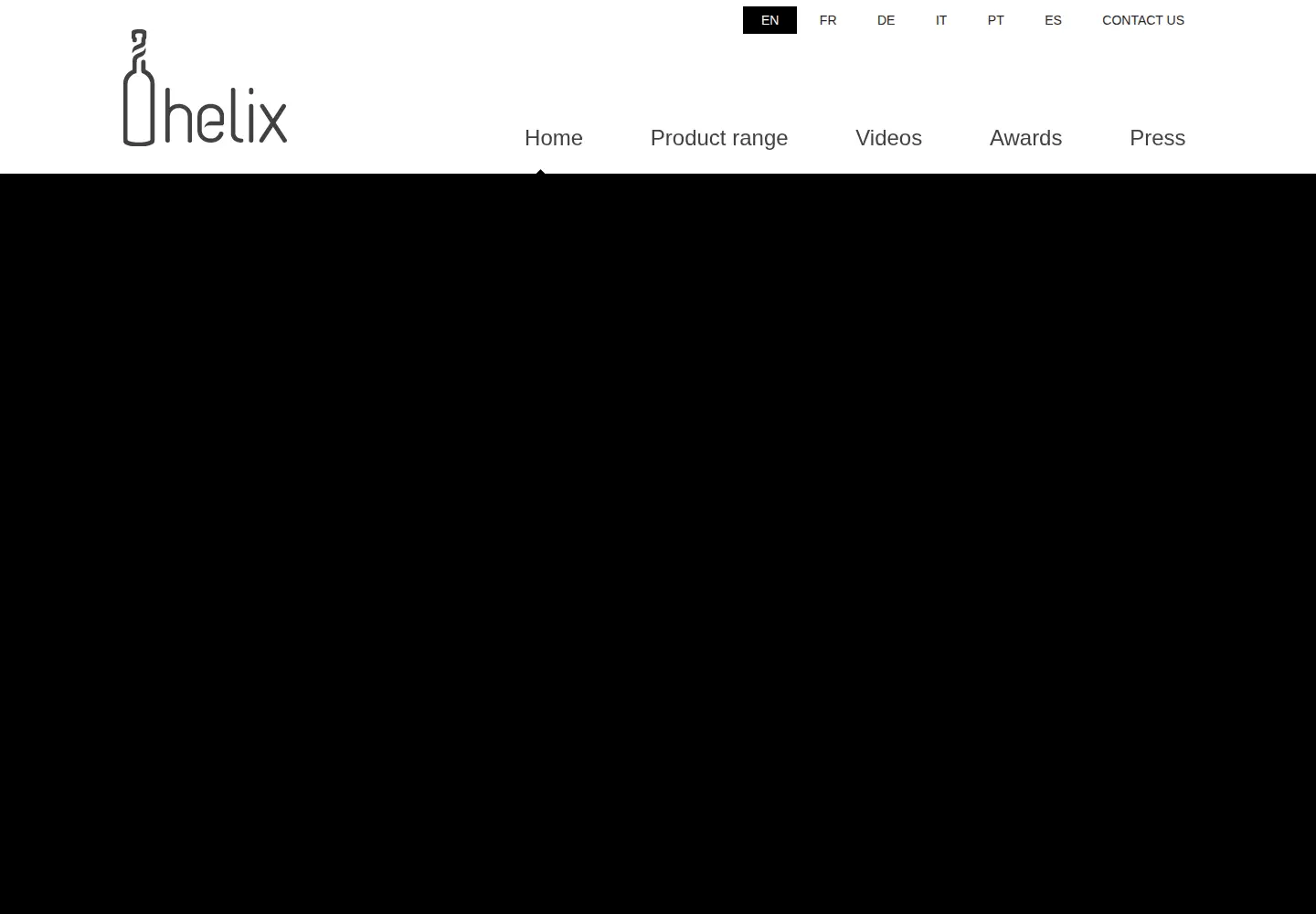Captured homepage of helixconcept.com in the current scan