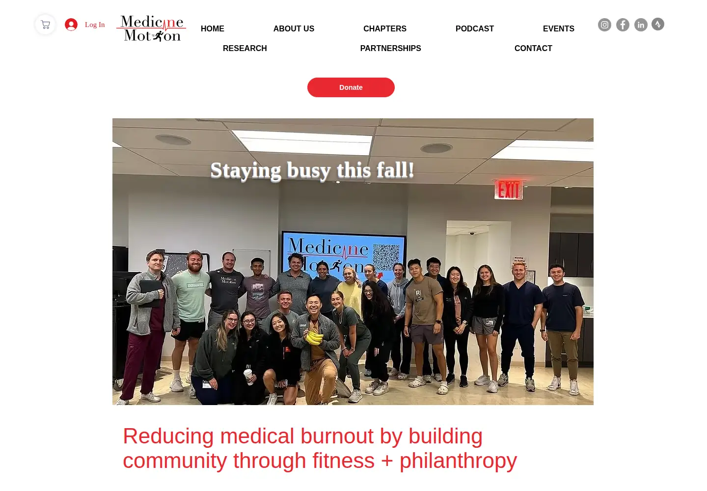 Screenshot of medmotion.org