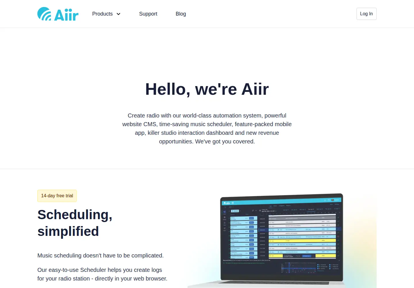 Screenshot of aiir.com