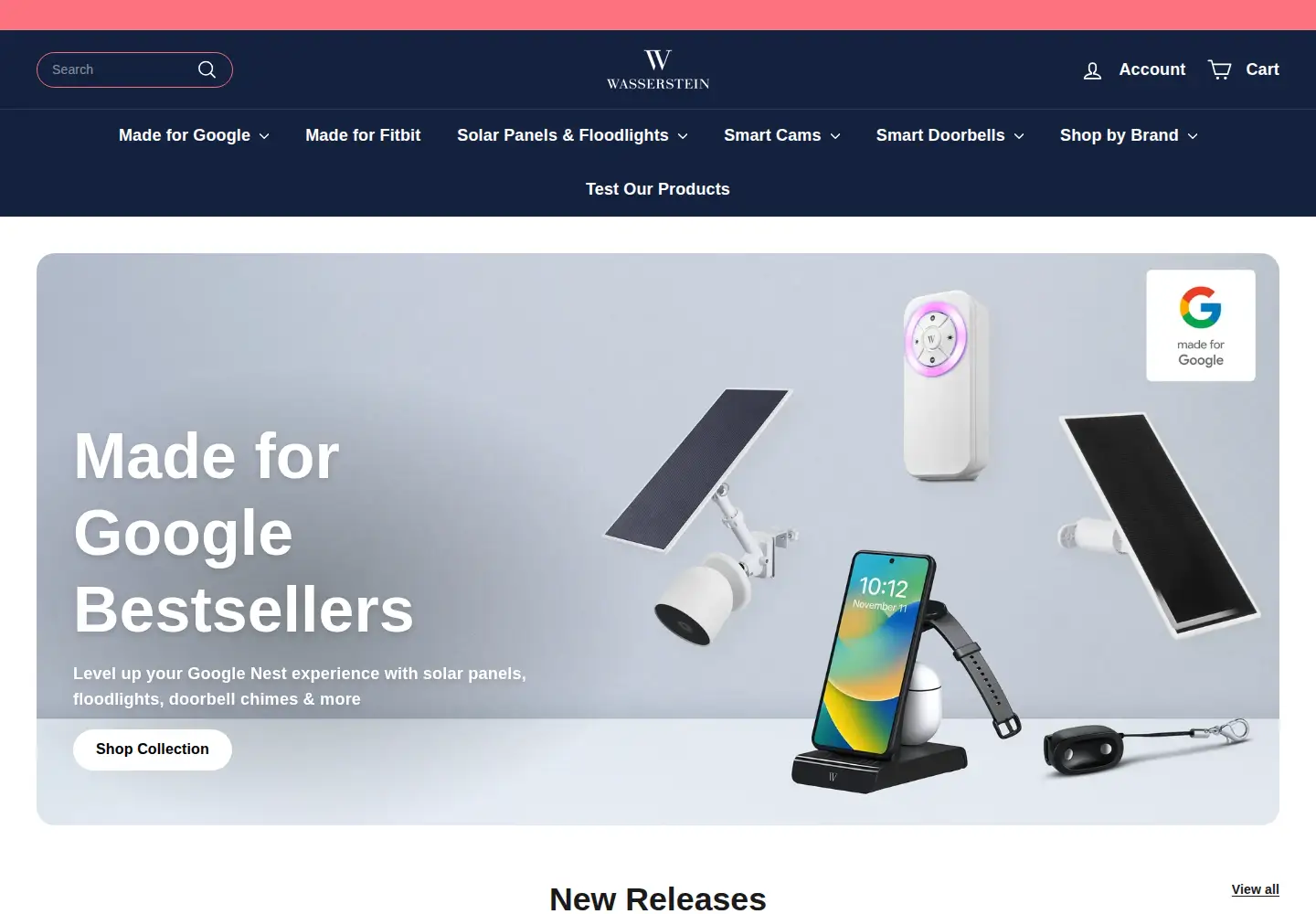 Screenshot of wasserstein-home.com