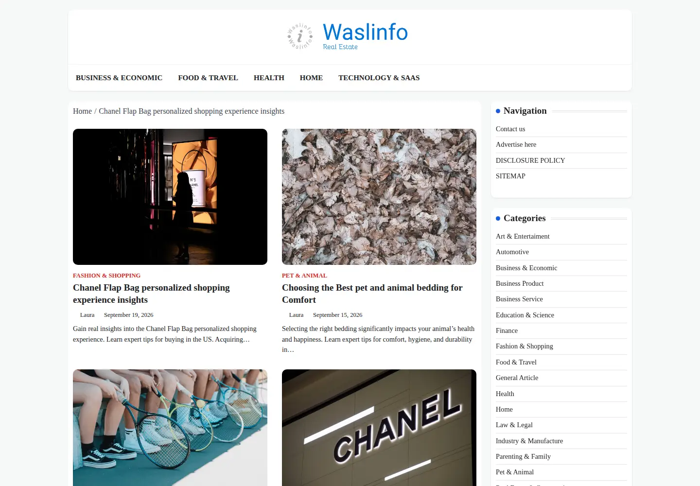 Screenshot of waslinfo.org