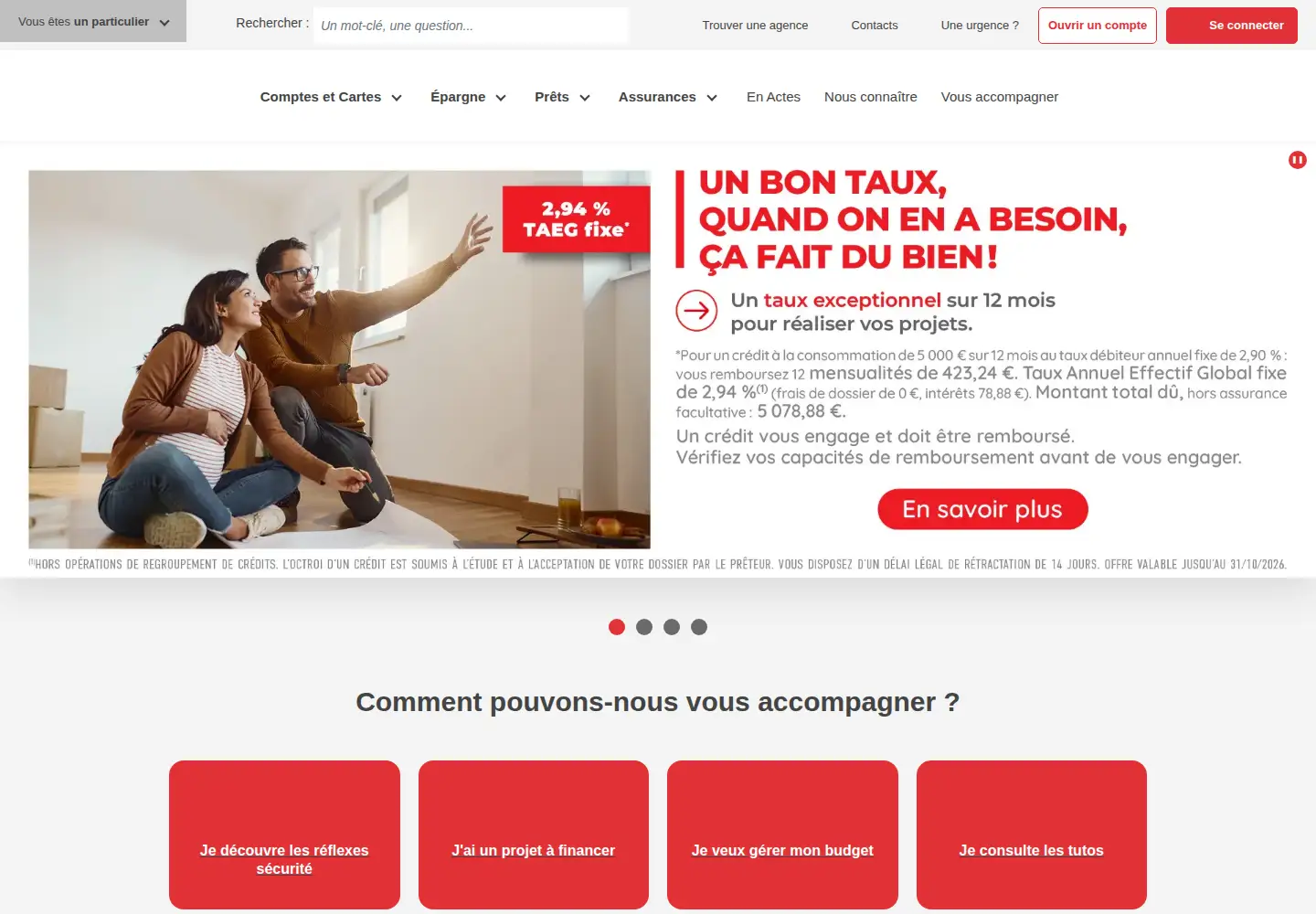 Screenshot of cmb.fr
