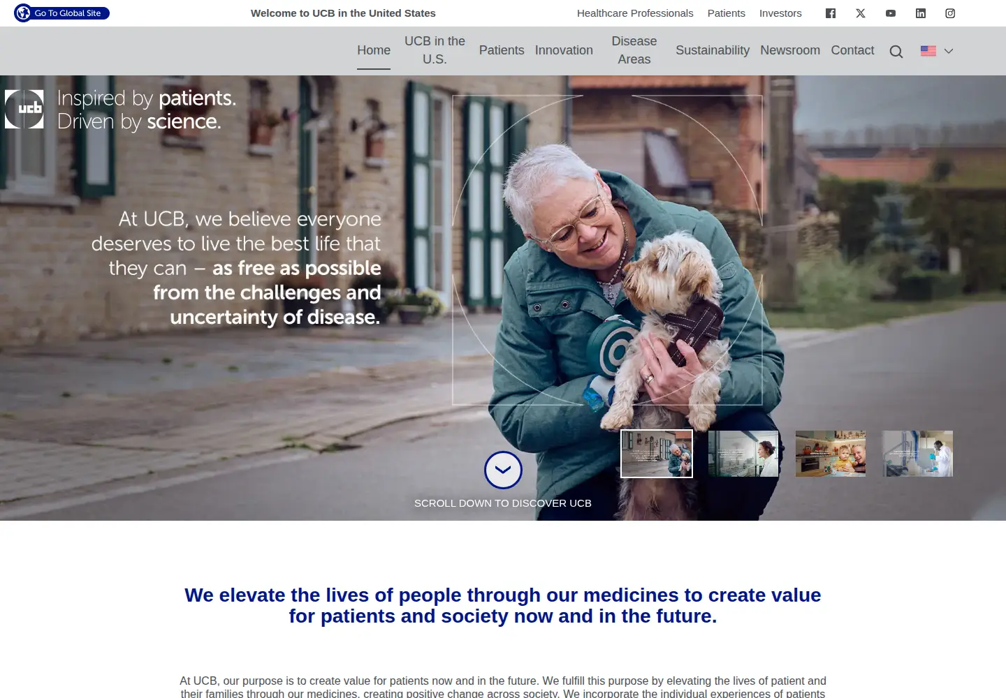 Screenshot of ucb-usa.com