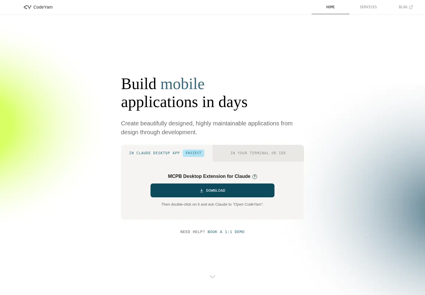 Screenshot of codeyam.com