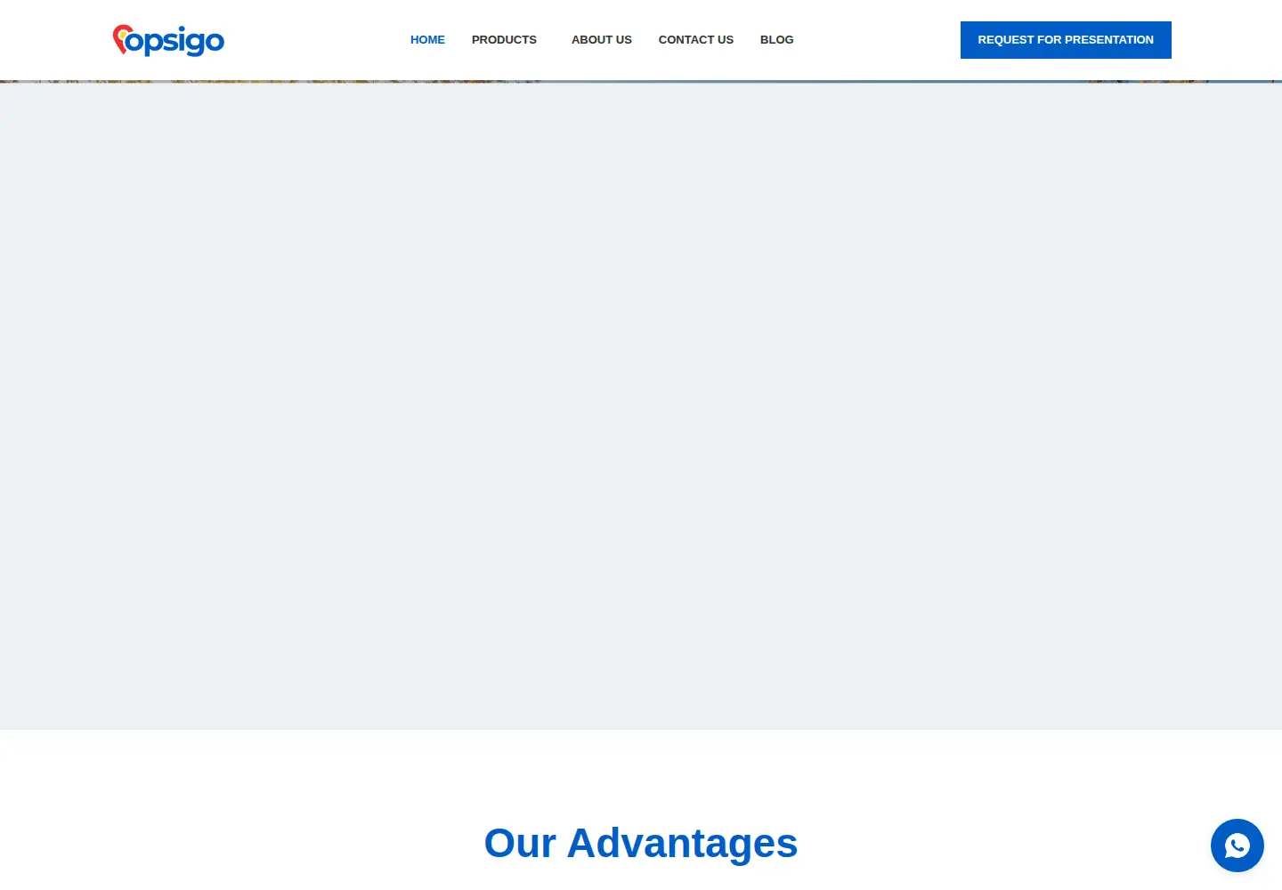Captured homepage of opsigo.com in the current scan