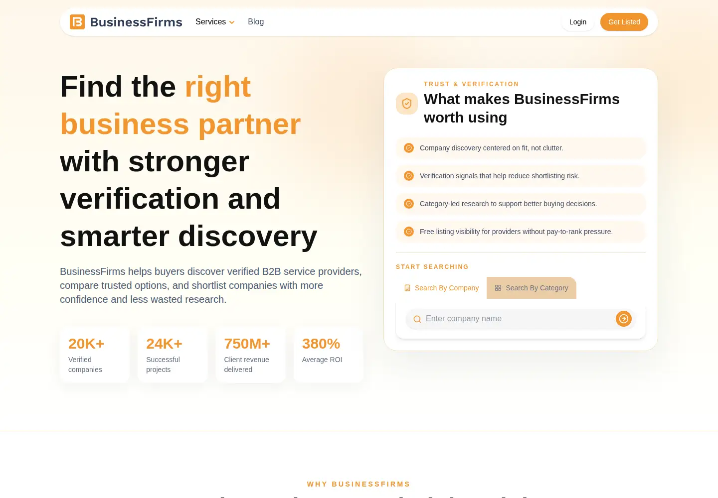 Screenshot of businessfirms.co