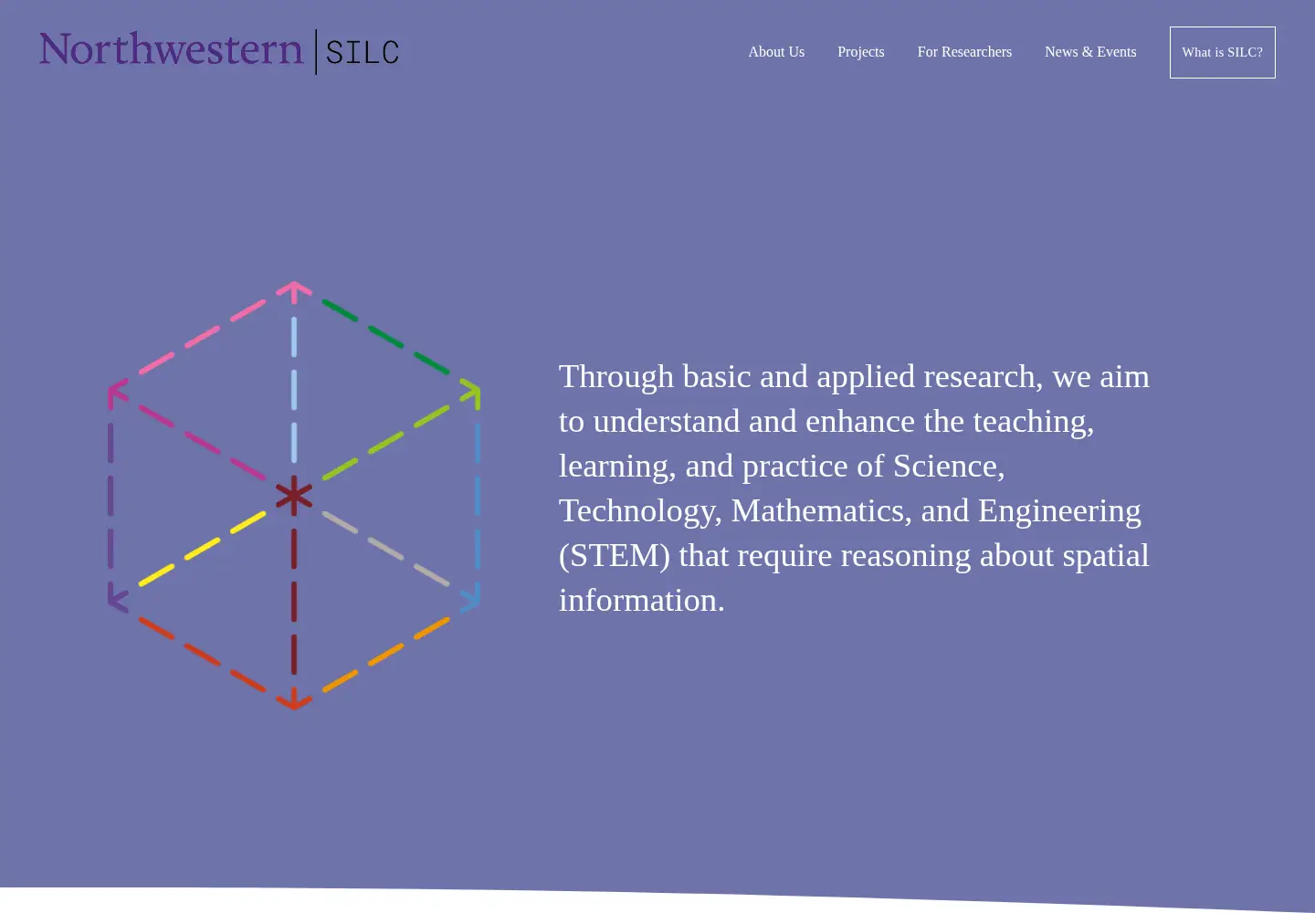 Screenshot of spatiallearning.org
