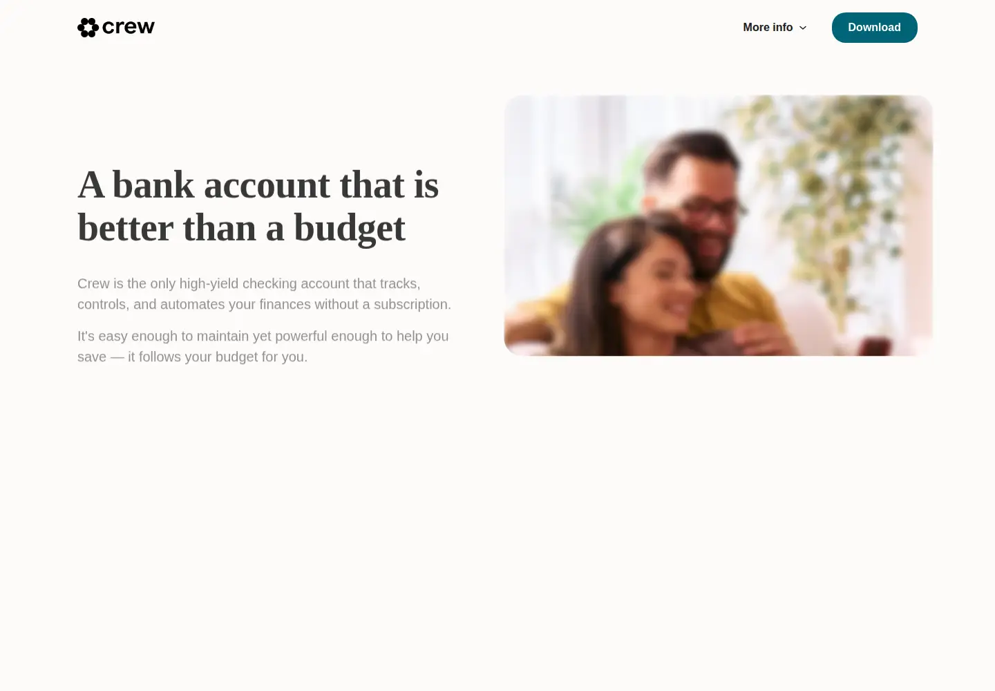Screenshot of trycrew.com