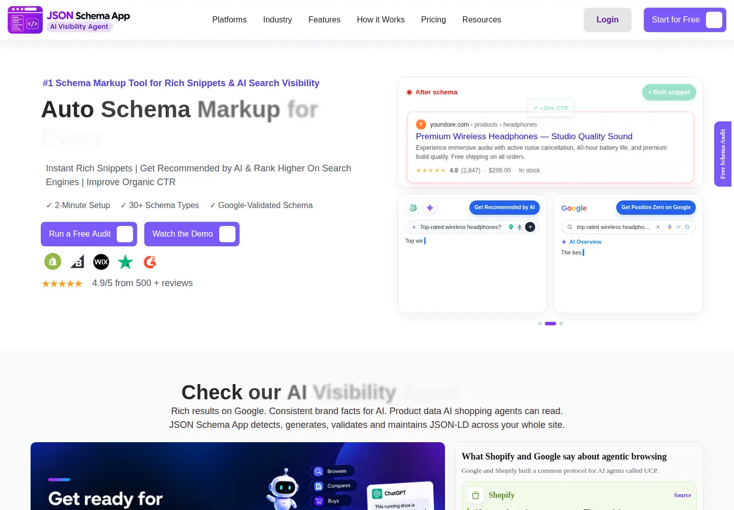 Screenshot of jsonschemaapp.com