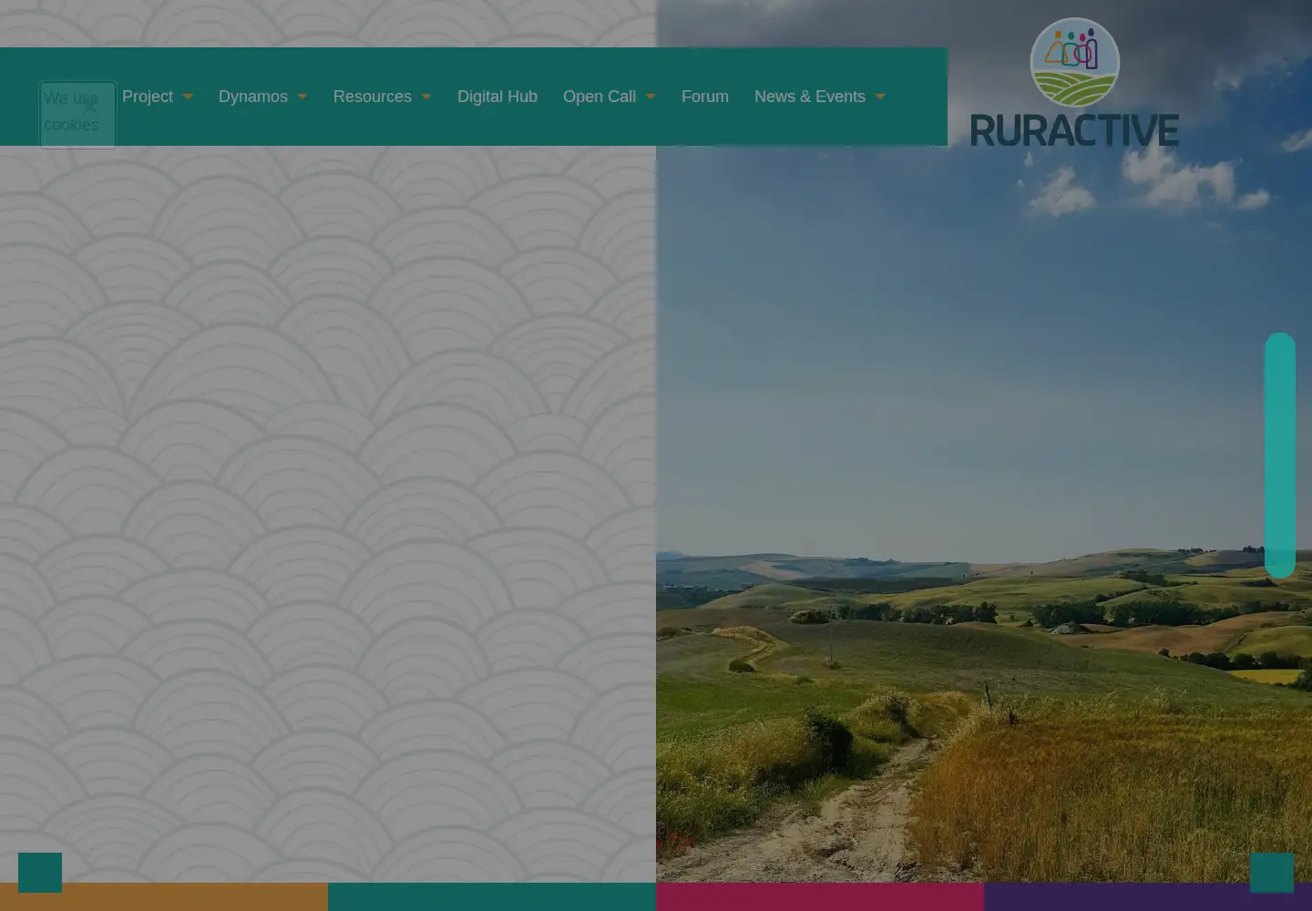 Screenshot of ruractive.eu