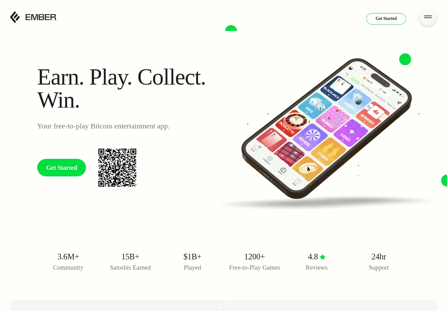 Screenshot of emberfund.io