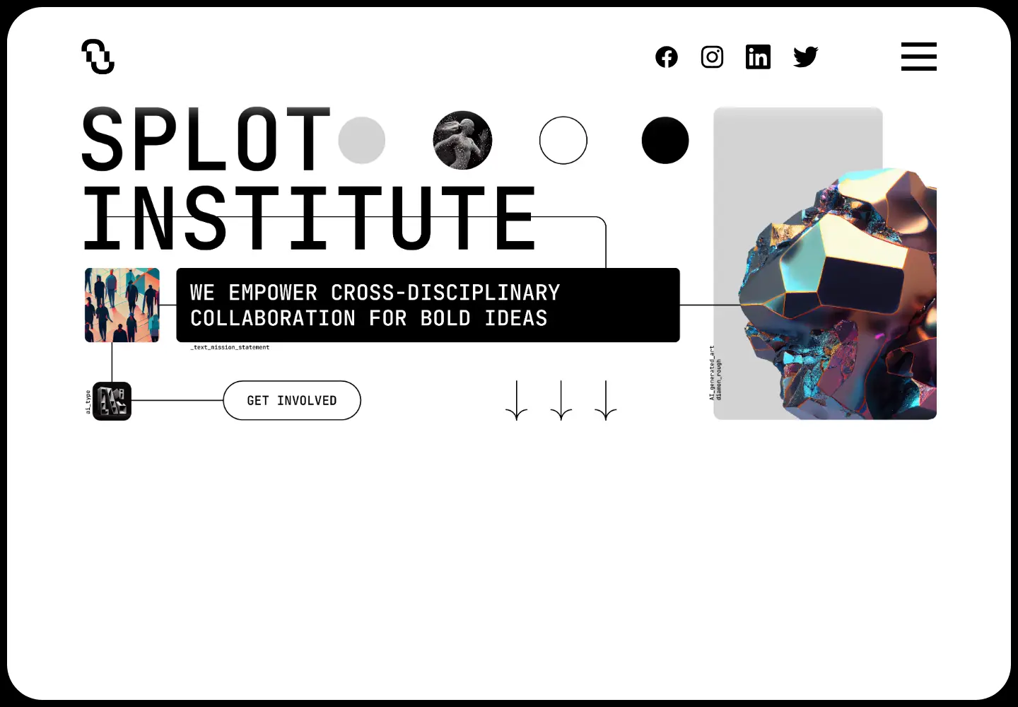 Screenshot of splot.institute