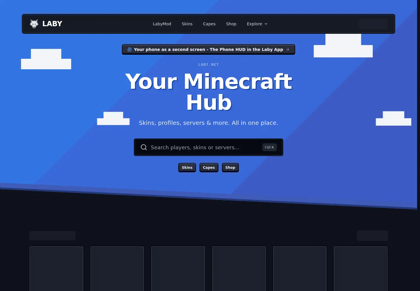 Screenshot of laby.net