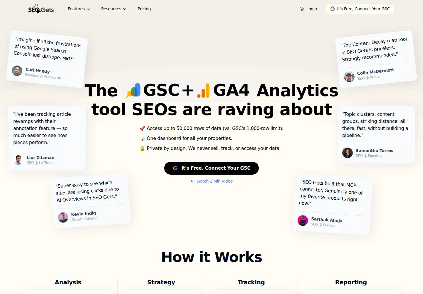 Screenshot of seogets.com