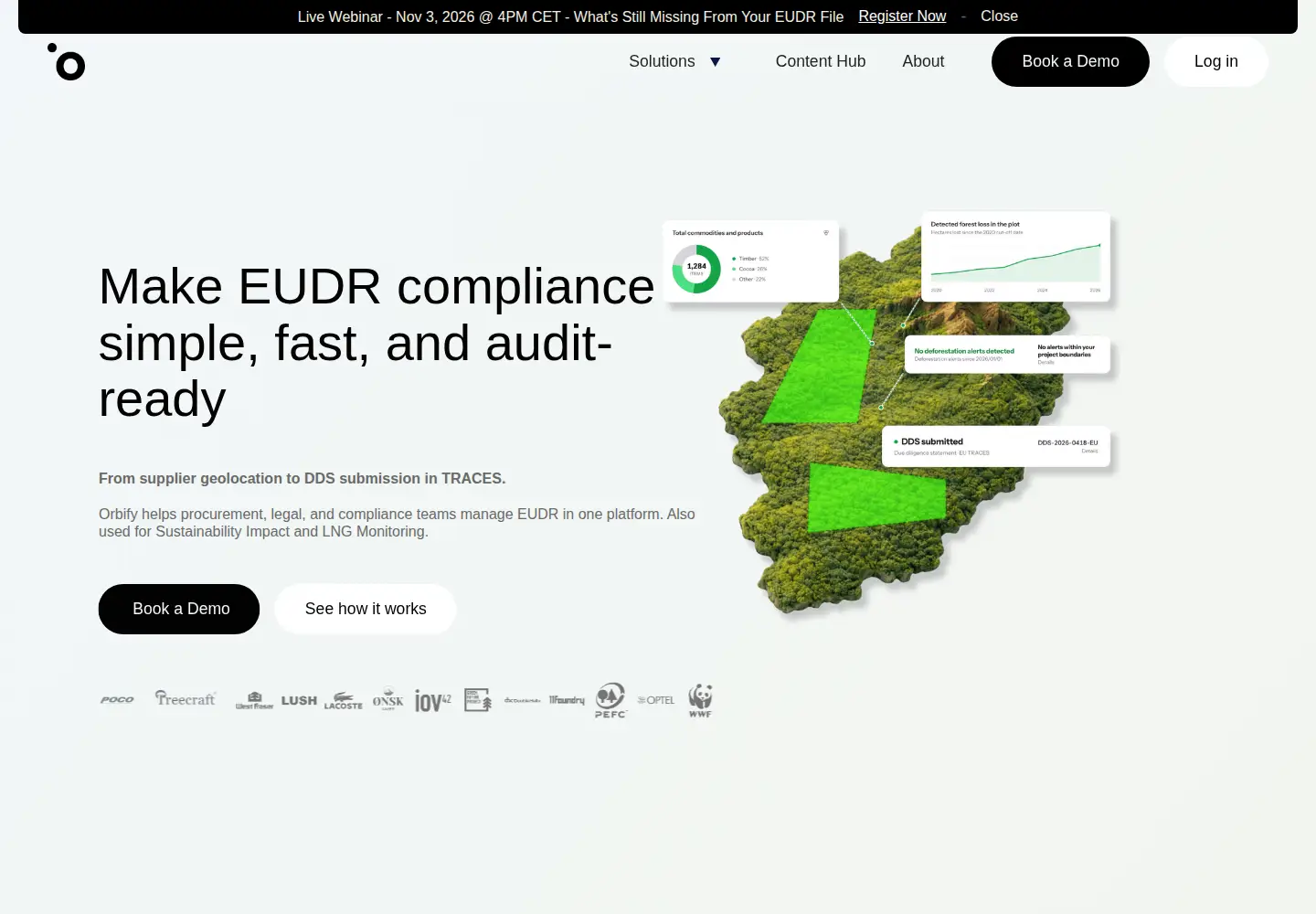 Screenshot of orbify.com