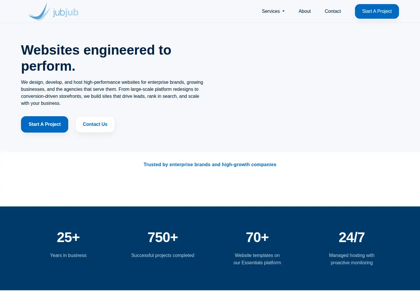 Screenshot of jubjub.com