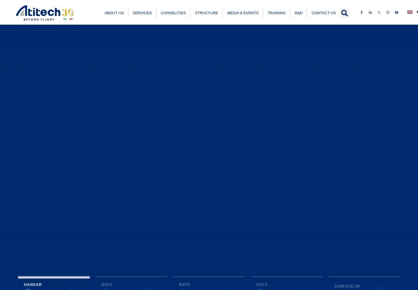 Captured homepage of atitech.it in the current scan