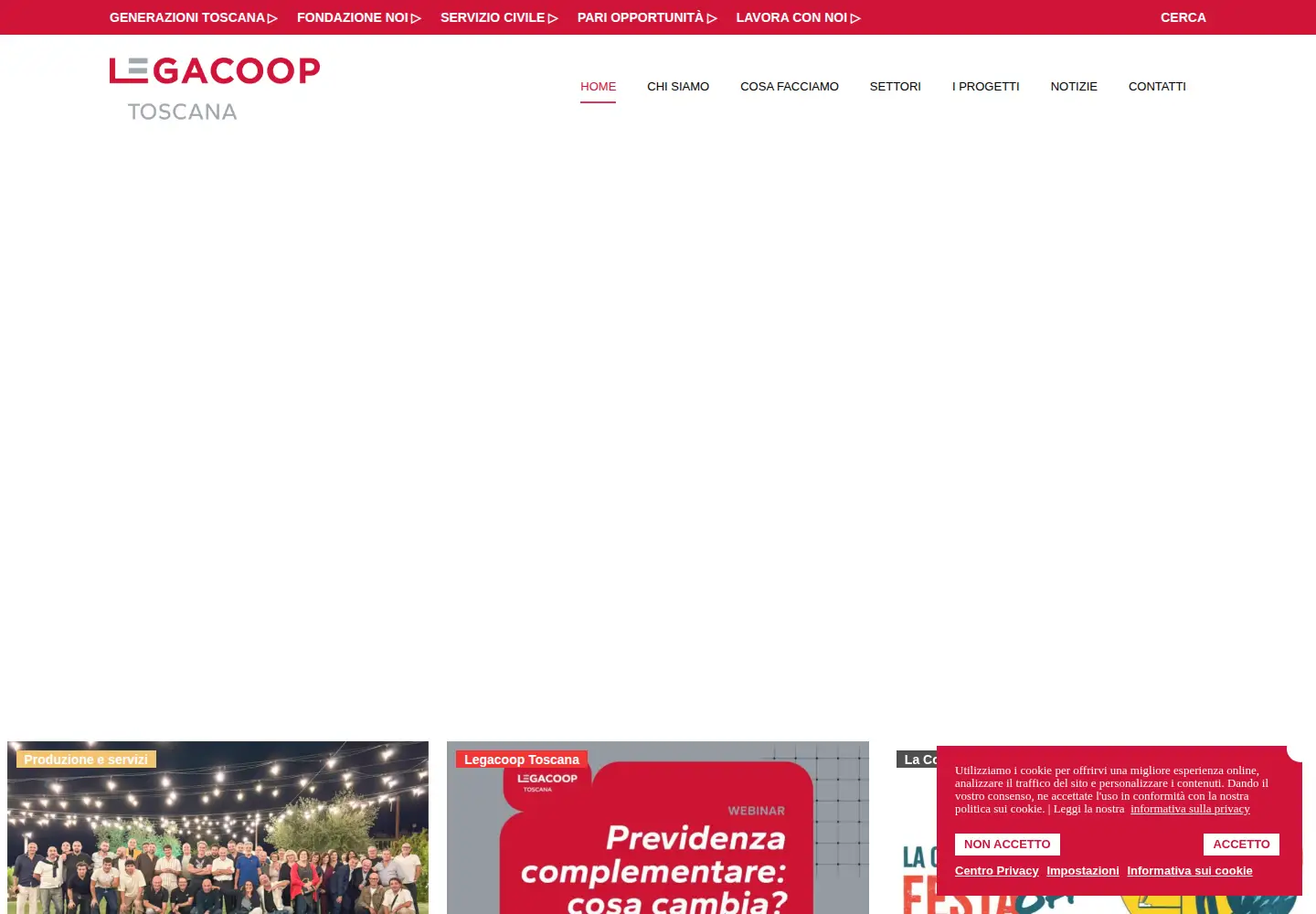 Screenshot of legacooptoscana.coop