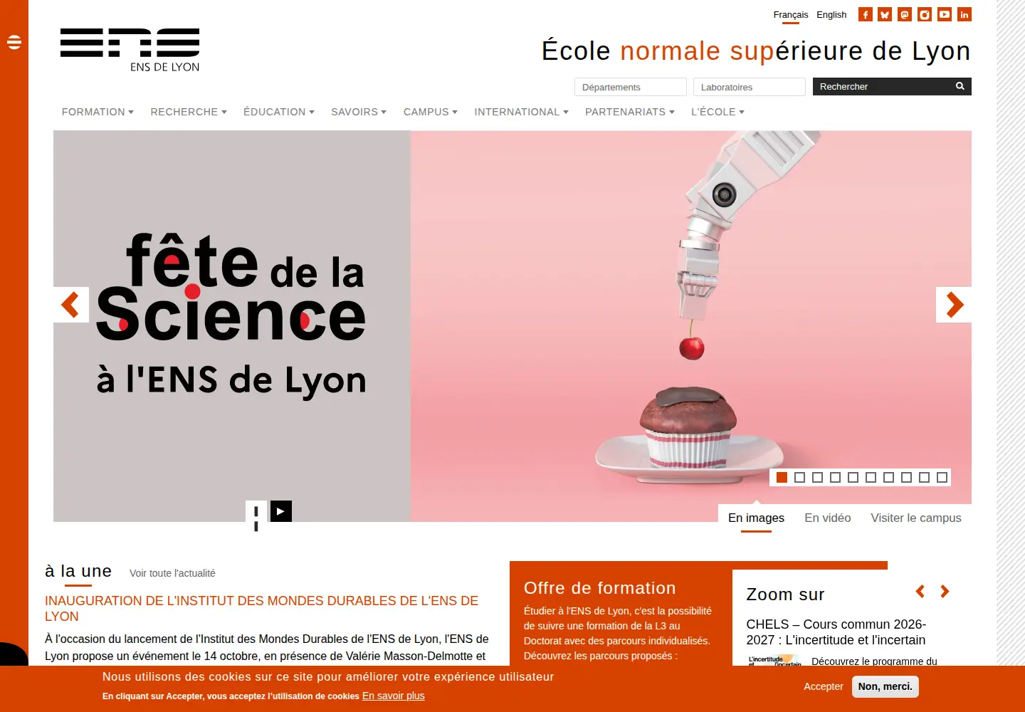 Screenshot of ens-lyon.fr