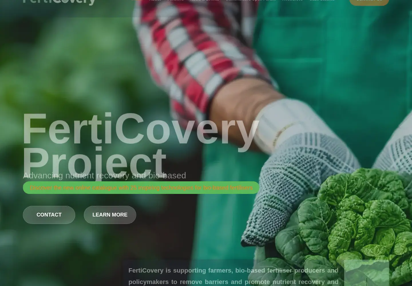 Screenshot of ferticovery.eu