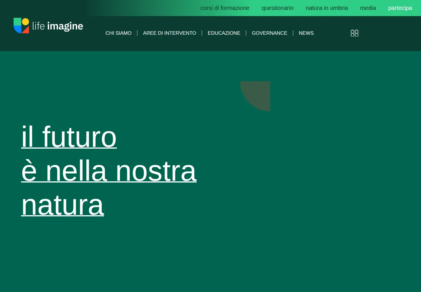 Screenshot of lifeimagine.eu