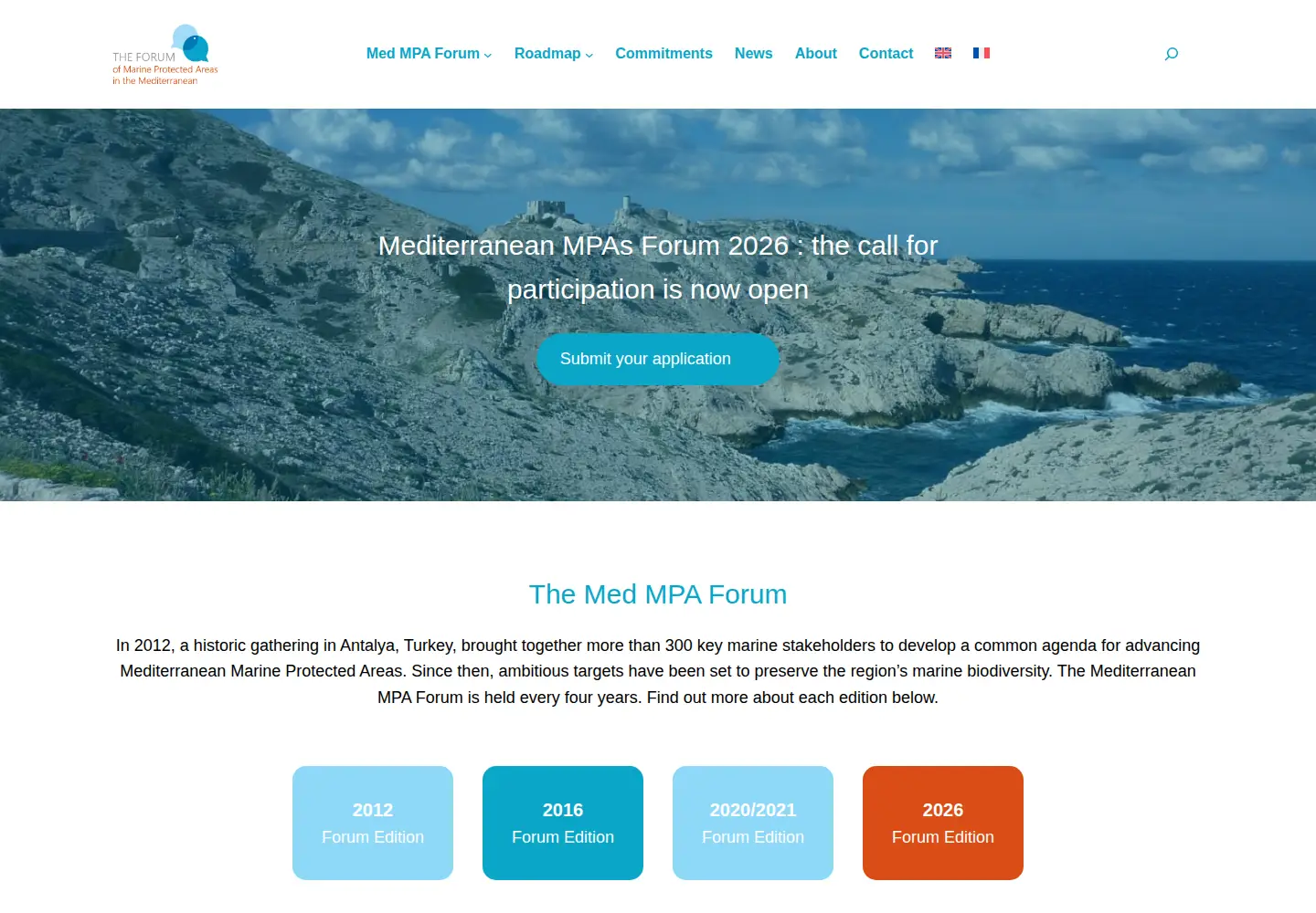 Screenshot of medmpaforum.org
