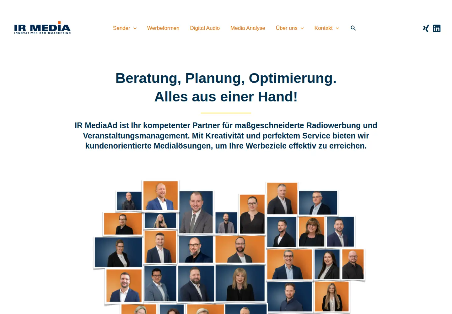 Screenshot of ir-media-ad.com